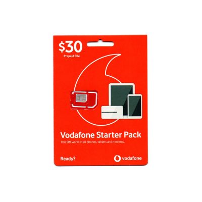 $30 Vodafone Prepaid SIM
