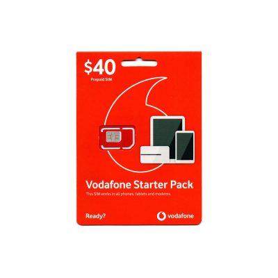 $40 Vodafone Prepaid SIM