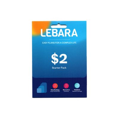 $2 Lebara Prepaid Starter Pack
