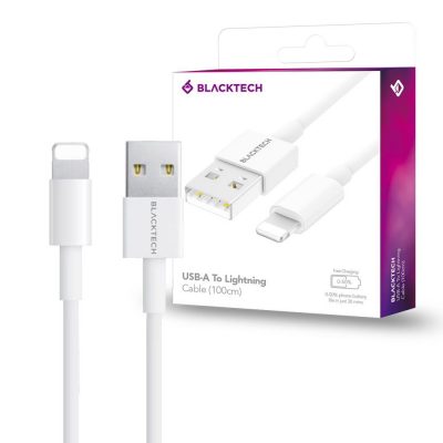 BLACKTECH Fast Charging Lightning Cable – 1M
