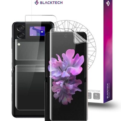 Galaxy Z Flip 3 BLACKTECH Full Set Clear HD Screen Protector